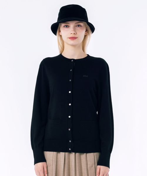 LACOSTE（ラコステ） カーディガン ウォッシャブルウールニット