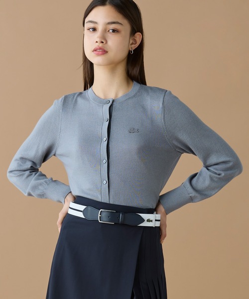 LACOSTE（ラコステ） カーディガン ウォッシャブルウールニット