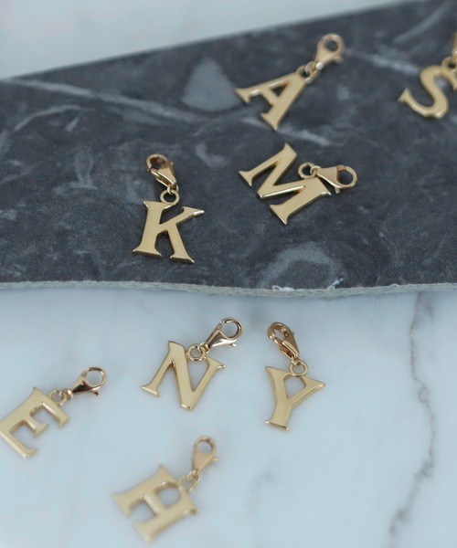 SIENA ROSE（シエナロゼ） チャーム イニシャルチャーム レディース