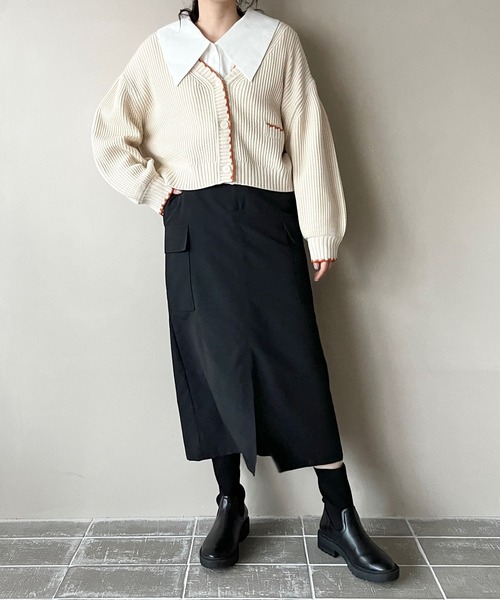 LOWRYS FARM（ローリーズファーム） ロング スカート ベルトツキサイド