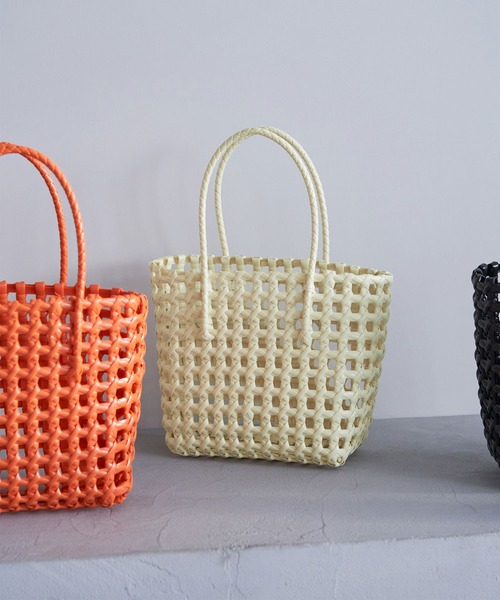 ROPE' PICNIC トートバッグ 透かし編みメルカドミドルトート