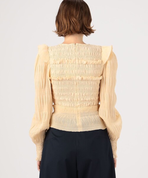 sea new york シャツ ブラウス Sea New York Smocked Top