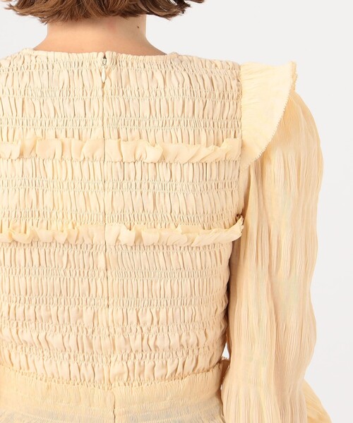Sea New York Smocked Top ブラウス sea new york シャツ ブラウス Sea New York Smocked Top