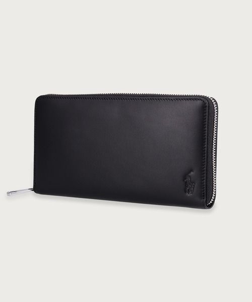 POLO RALPH LAUREN ポロラルフローレン　ラウンドジップ長財布 POLO RALPH LAUREN 財布 ゴードンプリント ラウンドジップ