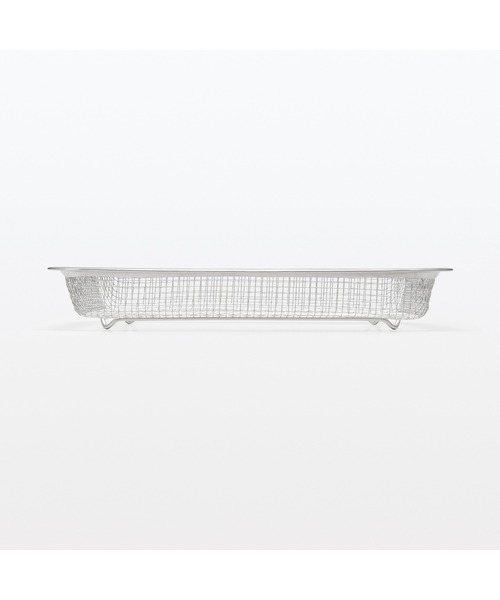 無印良品（MUJI） キッチン ステンレスメッシュトレー・大 約幅27