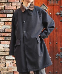 SETUP7 ステンカラーコート コート men's FUDGE 掲載アイテム