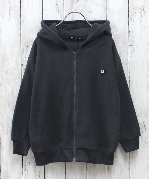 ZIーON（ジーオン） パーカー フリース ロゴジップパーカー キッズ