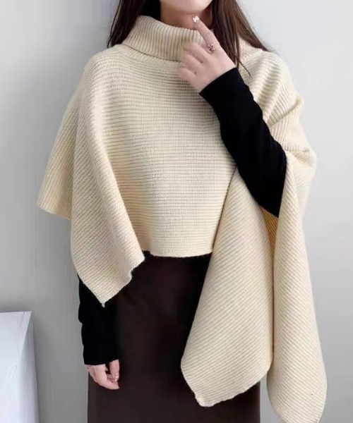 LADY LIKE（レディライク） ニット セーター アシンメトリータートル