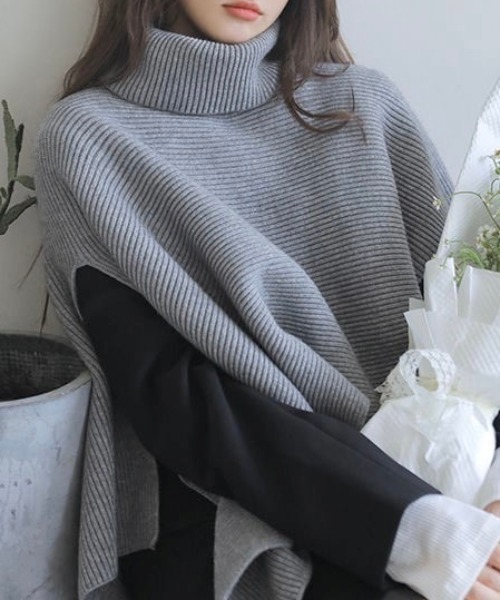 LADY LIKE（レディライク） ニット セーター アシンメトリータートル