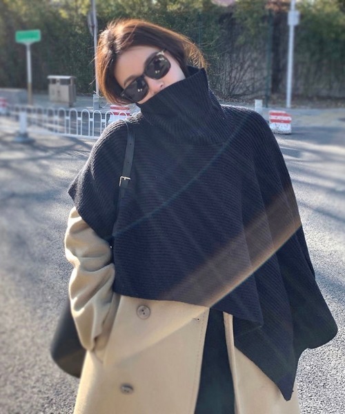 LADY LIKE（レディライク） ニット セーター アシンメトリータートル