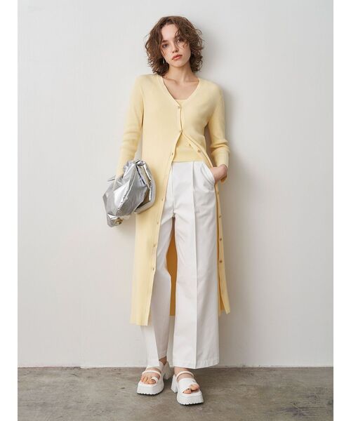 美品 RING JACKET elento ストレッチチノ チノパン RING JACKETチノパン - メルカリ