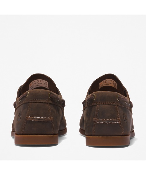 ★良品★ Timberland ベージュ デッキシューズ 27.5 ボートシューズ/モカシン/デッキシューズ（メンズ