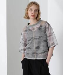 tシャツ MESH CAMO PRINT TOPS/メッシュカモ プリントトップス レディース｜ZOZOTOWN Yahoo!店