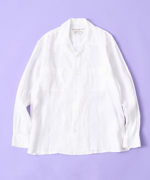 417 EDIFICE（フォーワンセブンエディフィス） シャツ NORMANDY LINEN