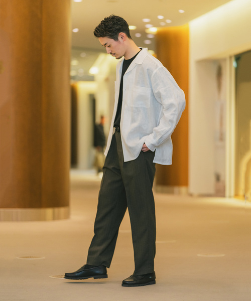 417 EDIFICE（フォーワンセブンエディフィス） シャツ NORMANDY LINEN