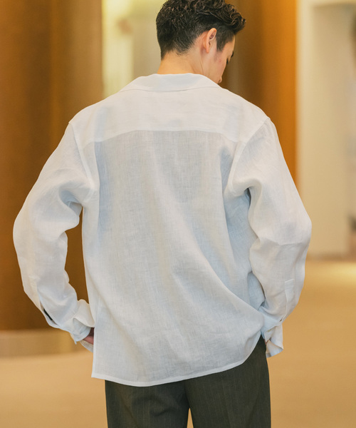 417 EDIFICE（フォーワンセブンエディフィス） シャツ NORMANDY LINEN