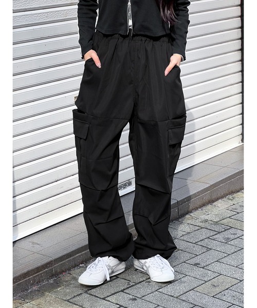 [COLN] either pocket pants (3c) カーゴパンツ 3.3 FIELD TRIP カーゴパンツ Field Trip／サイドZIPカーゴ