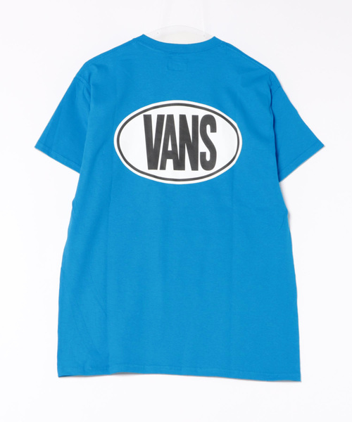 vans tシャツ VANS ヴァンズ M OVAL LOGO SSTEE ショートスリーブ 124R1012200 ABC-MART限定 BLUE メンズ | VANS | 02
