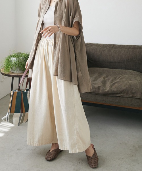 CRAFT STANDARD BOUTIQUE パンツ 「キナリノ別注」リネン