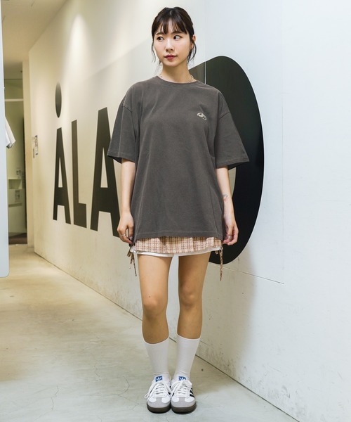 Tシャツ・カットソー [FILLUMINATE] Galaxy Symbol logo T-shirt ギャラクシーシンボルロゴTシャツ-ホワイト - filluminate | 60