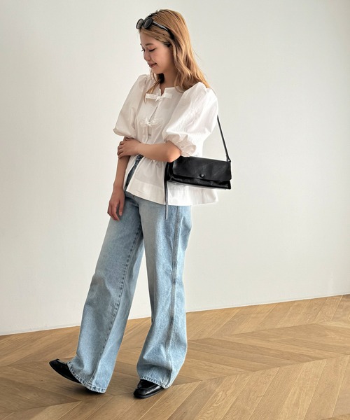 美品　キャナルジーン　レザーショルダーバッグ　送料込 CANAL JEAN（キャナルジーン） ショルダーバッグ バッグ El mar レザー