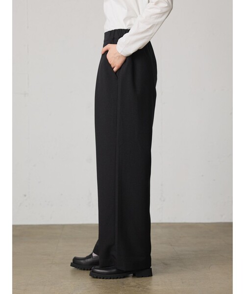 MidiUmi（ミディウミ） パンツ タックイージーパンツ レディース