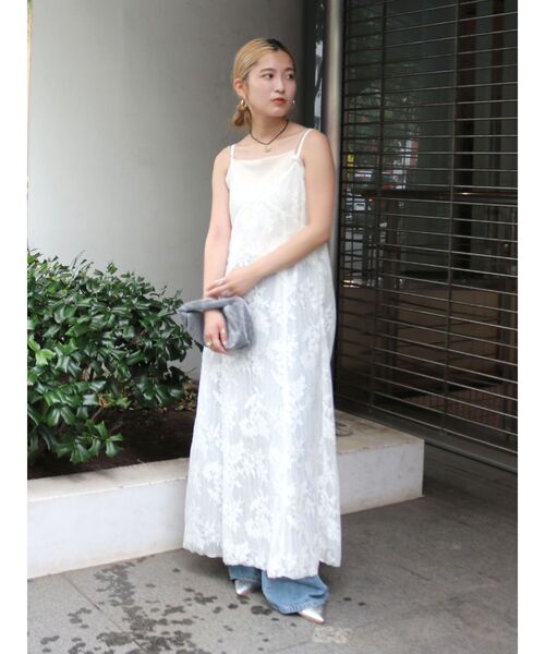 Ungrid ワンピース レースキャミワンピース : ZOZOTOWN Yahoo!店