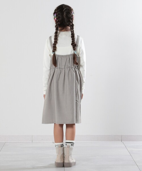 SHOO・LA・RUE ワンピース 「110-140cm」フロントジップ使い