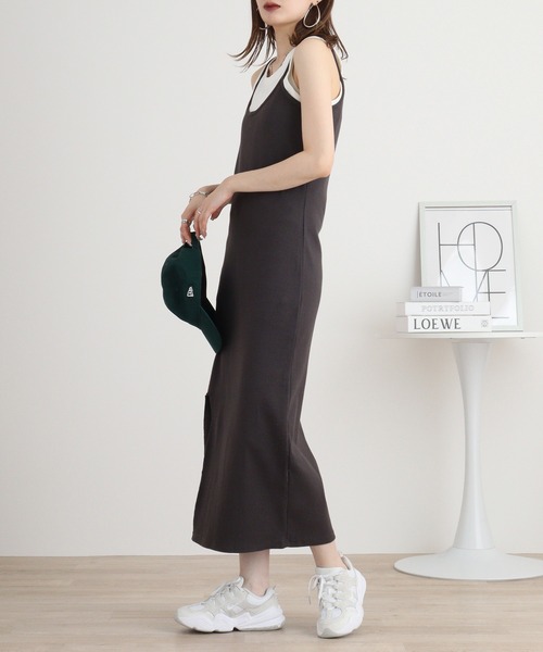 LOVERS' LANE 45 アンサンブル タンクトップ＋キャミワンピース