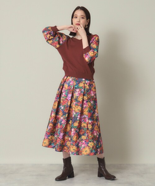 ITS'DEMO（イッツデモ） ニット セーター 「セットアップ可／手洗い可