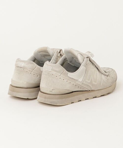 New Balance」 ローカットスニーカー 24.5cm ホワイト レディース 