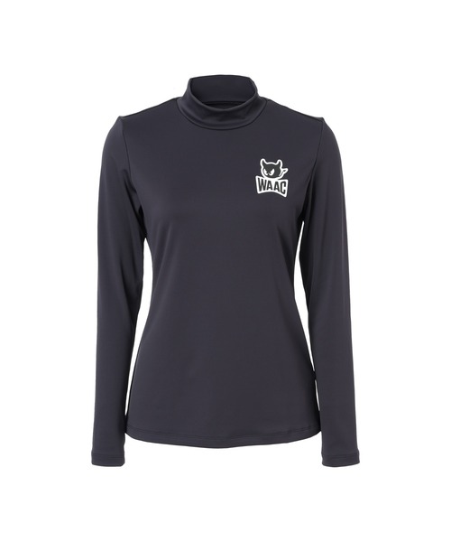 tシャツ WOMENS PLAYERS EDITION BASICベア天竺 長袖モックネック レディース