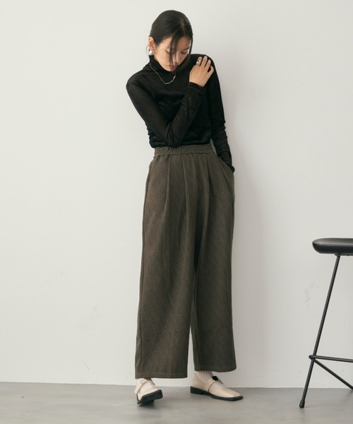 トップス Bamiki DFFUR. シアーフロッキーロングスリーブトップス レディース