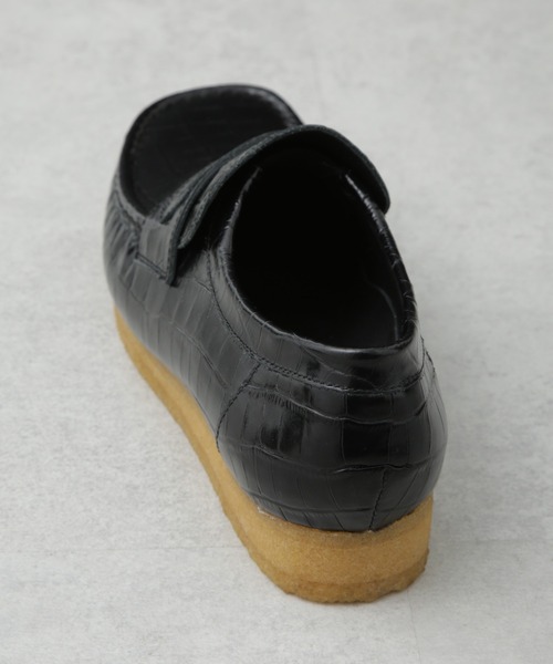 clarks ローファー メンズ ワラビーローファー / WallabeeLoafer（ブラックスエード