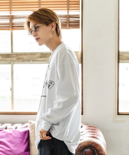 tシャツ 「TOM＆JERRY」別注プリント 長袖Tシャツ メンズ レディース