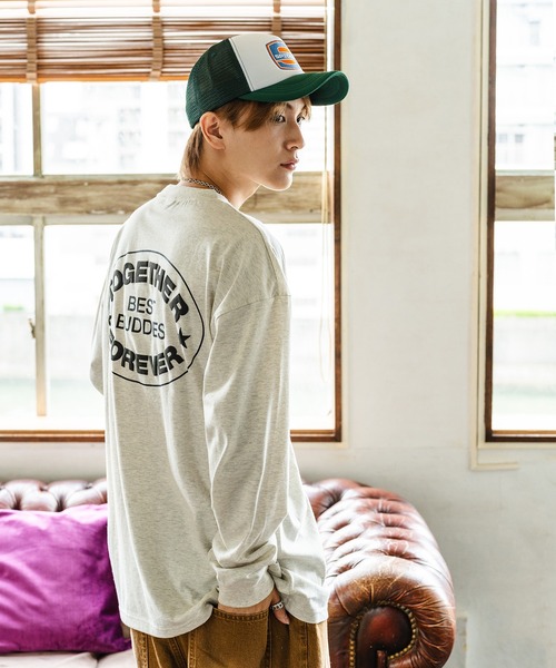 プリント長袖Tシャツ tシャツ 「TOM＆JERRY」別注プリント 長袖Tシャツ メンズ レディース