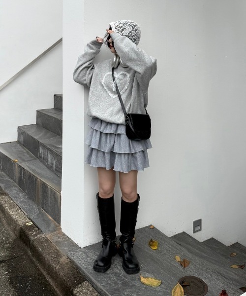 nemne（ネンネ） トレーナー スウェット アソート裏起毛スウェット