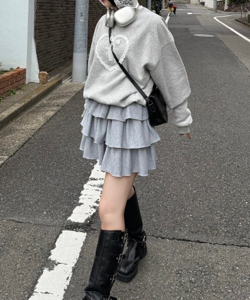 nemne（ネンネ） トレーナー スウェット 裏起毛 アソート裏起毛 