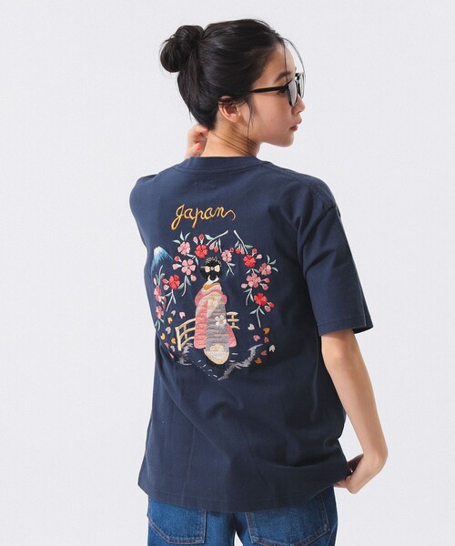 BEAMS BOY tシャツ 「別注」テーラー東洋 / SUKA-T 舞妓