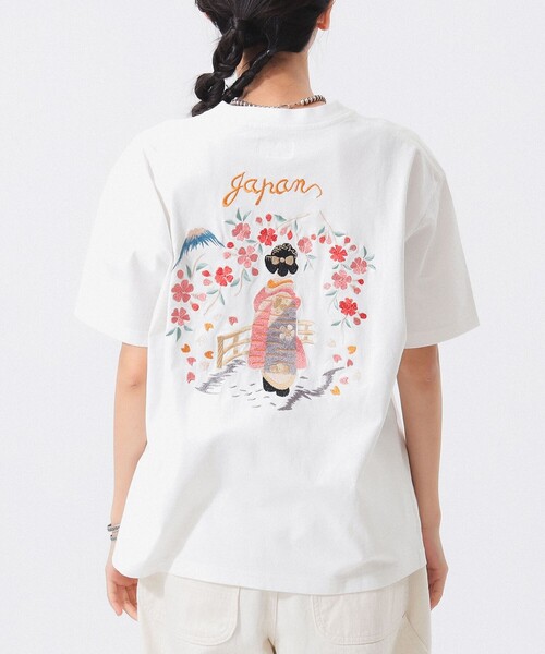 tシャツ 「別注」テーラー東洋 / SUKA-T 舞妓 レディース BEAMS BOY tシャツ 「別注」テーラー東洋 / SUKA-T 舞妓