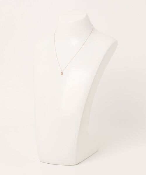 ESTELLE ネックレス K10 ピンクゴールド ダイヤモンド ハート