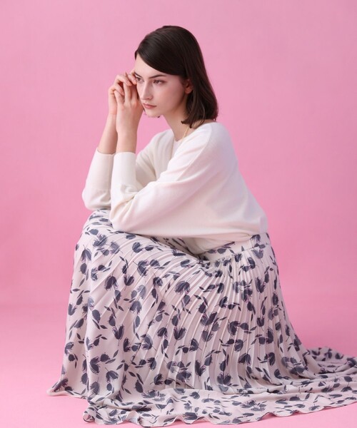 ANAYI チューリップ柄スカート チューリップ柄 スカート |ANAYI OFFICIAL ONLINE STORE
