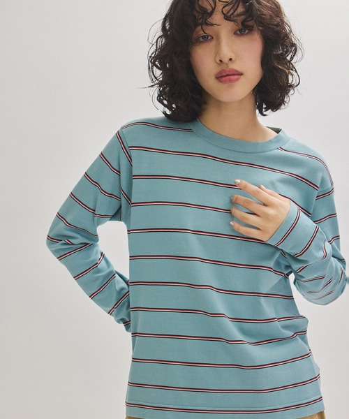 RYE TENDER（ライ テンダー）】MERCER L/S TEE - STRIPE（T