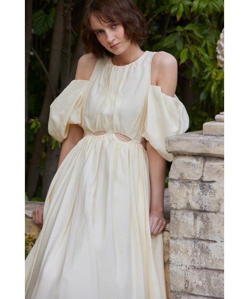 Estella.K ワンピース Rosie Cutout Long Dress カットアウトソフト