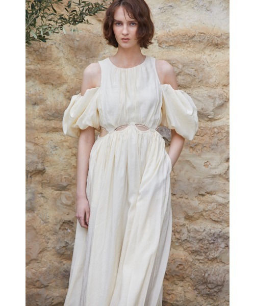 Estella.K ワンピース Rosie Cutout Long Dress カットアウトソフト