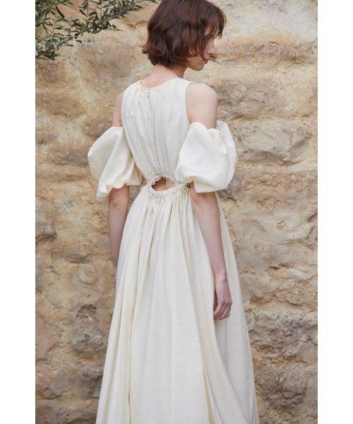Estella.K ワンピース Rosie Cutout Long Dress カットアウトソフト