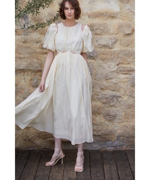 Estella.K ワンピース Rosie Cutout Long Dress カットアウトソフト