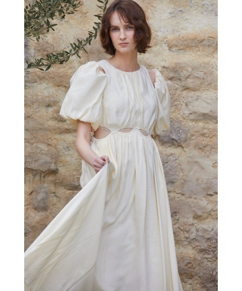 Estella.K ワンピース Rosie Cutout Long Dress カットアウトソフト
