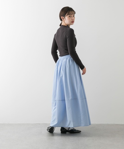 SENSE OF PLACE by URBAN RESEARCH スカート タックボリュームコクーン