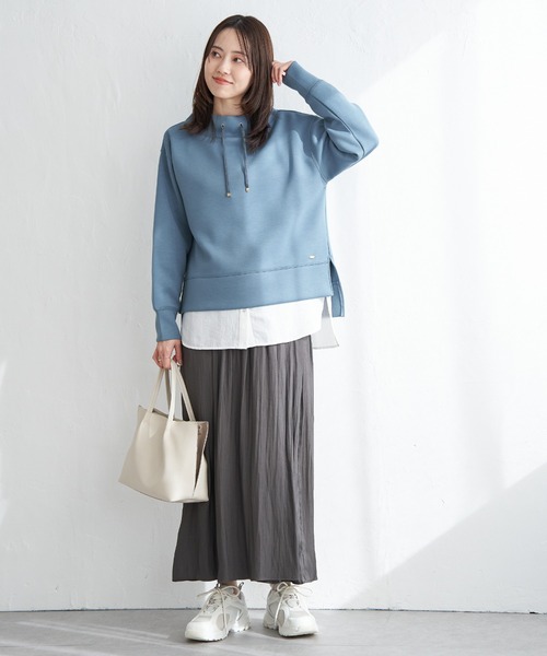 ik_m  ikka（イッカ） パンツ カッセンボリュームラップスカーチョ